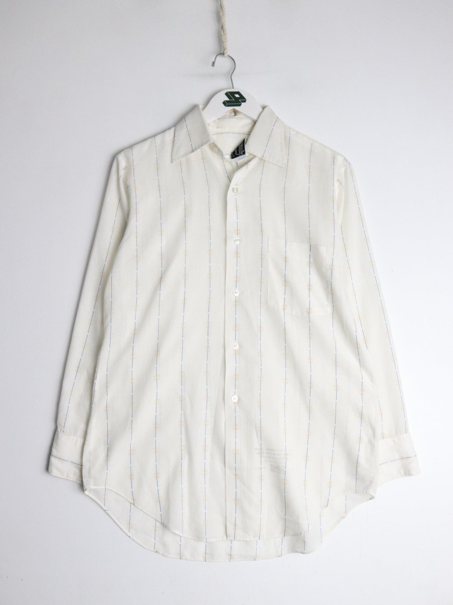 Other Button Up Shirts Vintage Arrow Shirt Mens 15 Medium White Lightweight Button Up