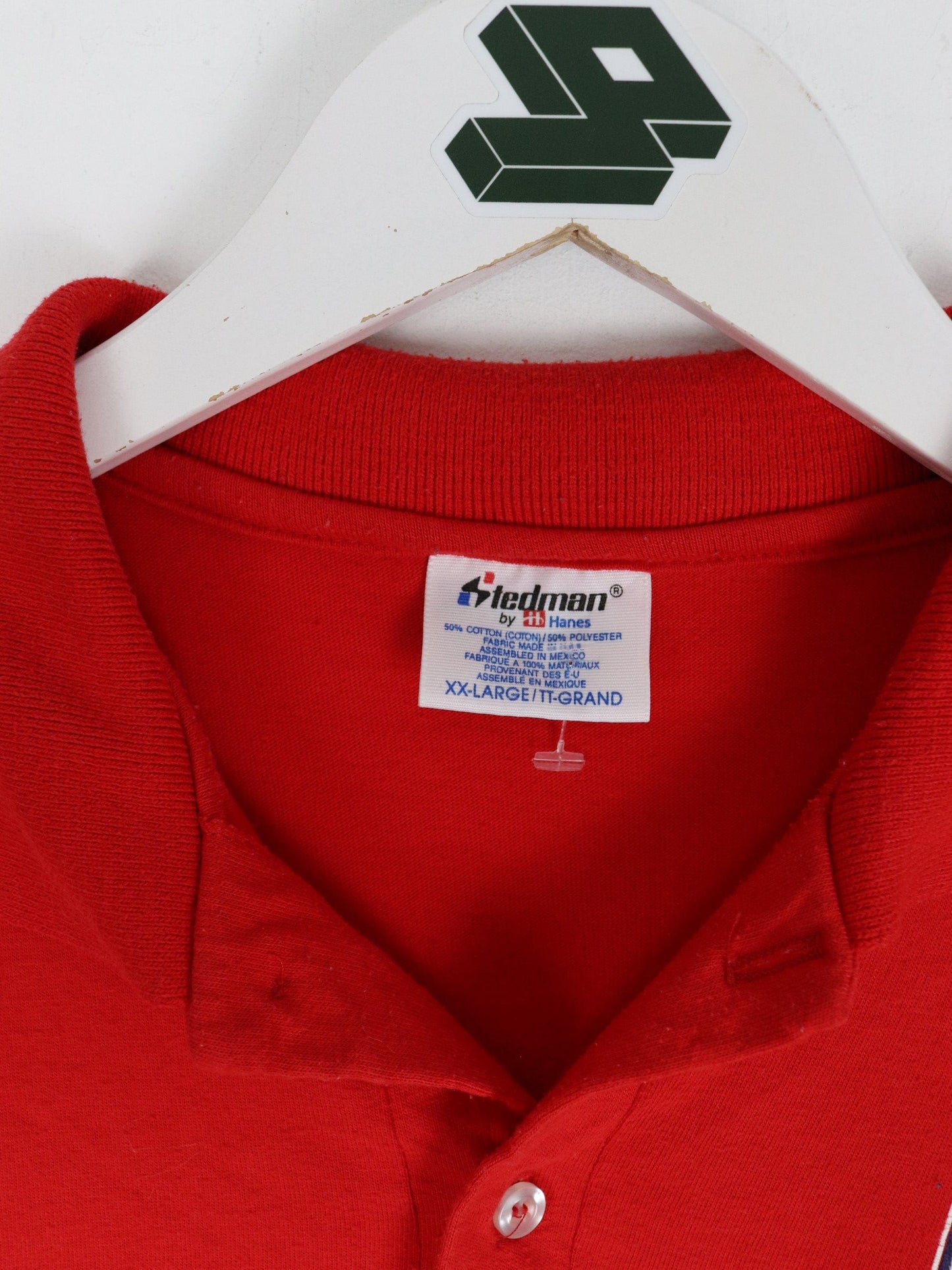 Other Button Up Shirts Vintage Mt Zion Marching Graves Polo Shirt Mens 2XL Red Band 80s