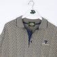 Other Button Up Shirts Vintage Pebble Beach Polo Shirt Mens 2XL Beige Blue Golf Pattern