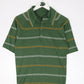 Other Button Up Shirts Vintage Polo Shirt Adult Small Green Striped Lightweight