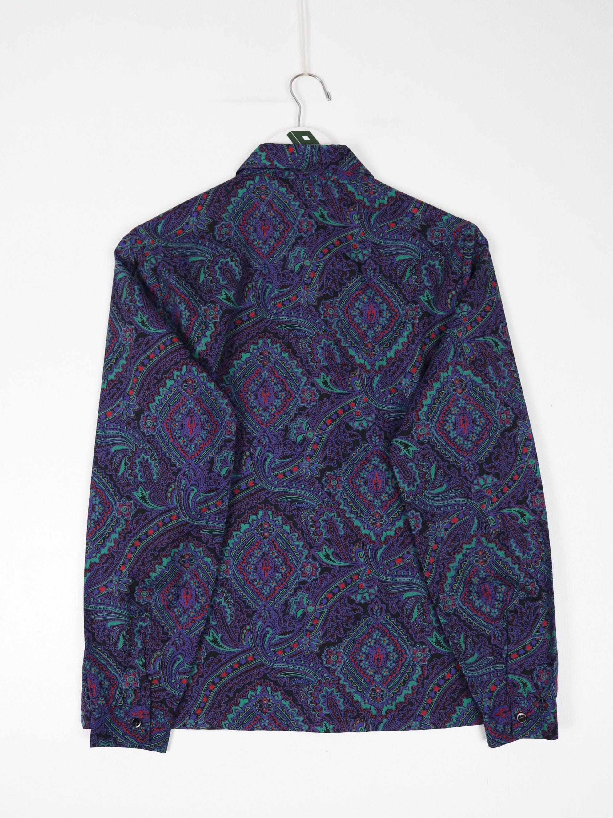 Men's Purple Paisley Shirt