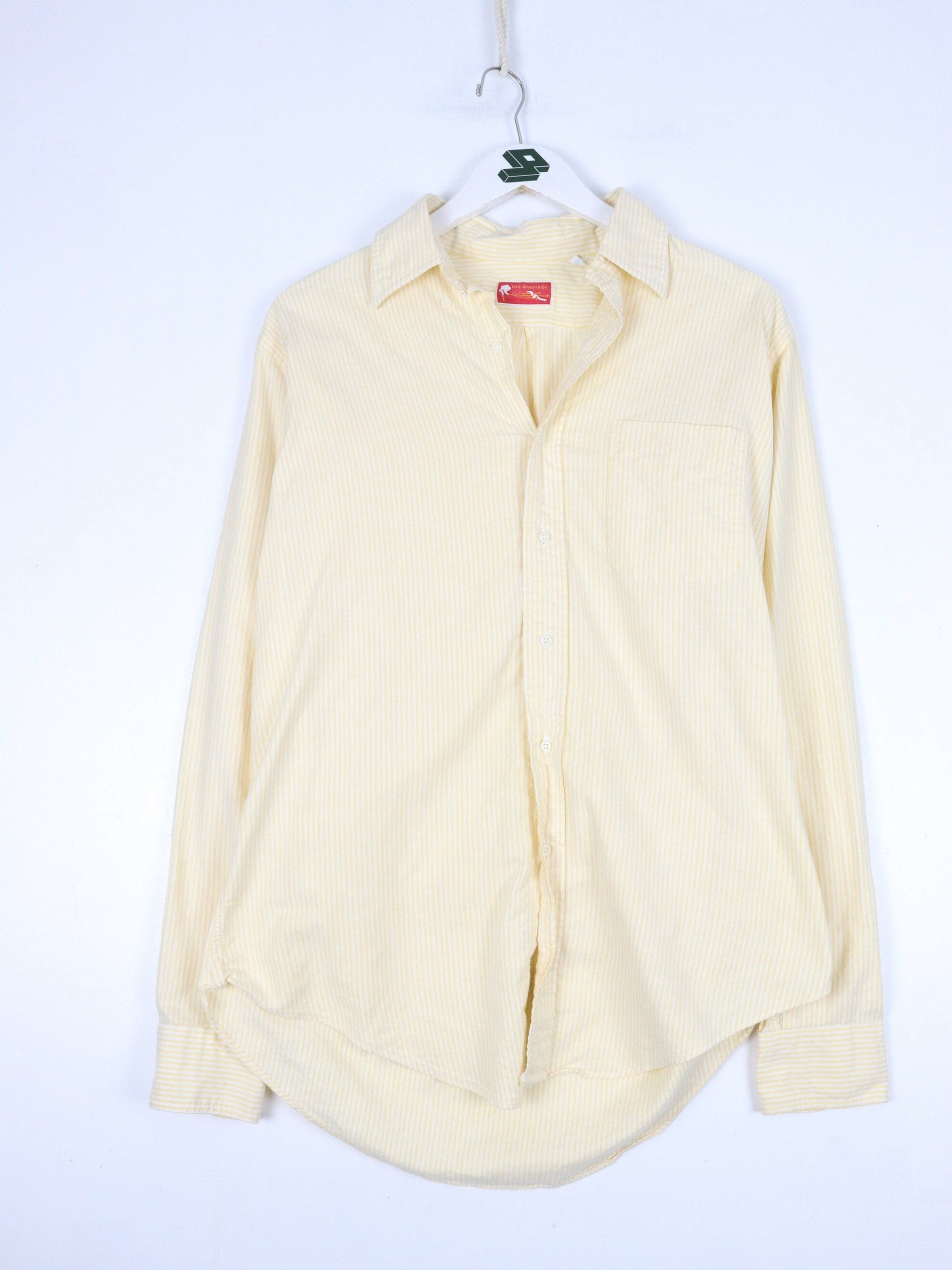 Other Button Up Shirts Vintage The Bagpiper Shirt Mens 16 Medium Yellow Striped Button Up