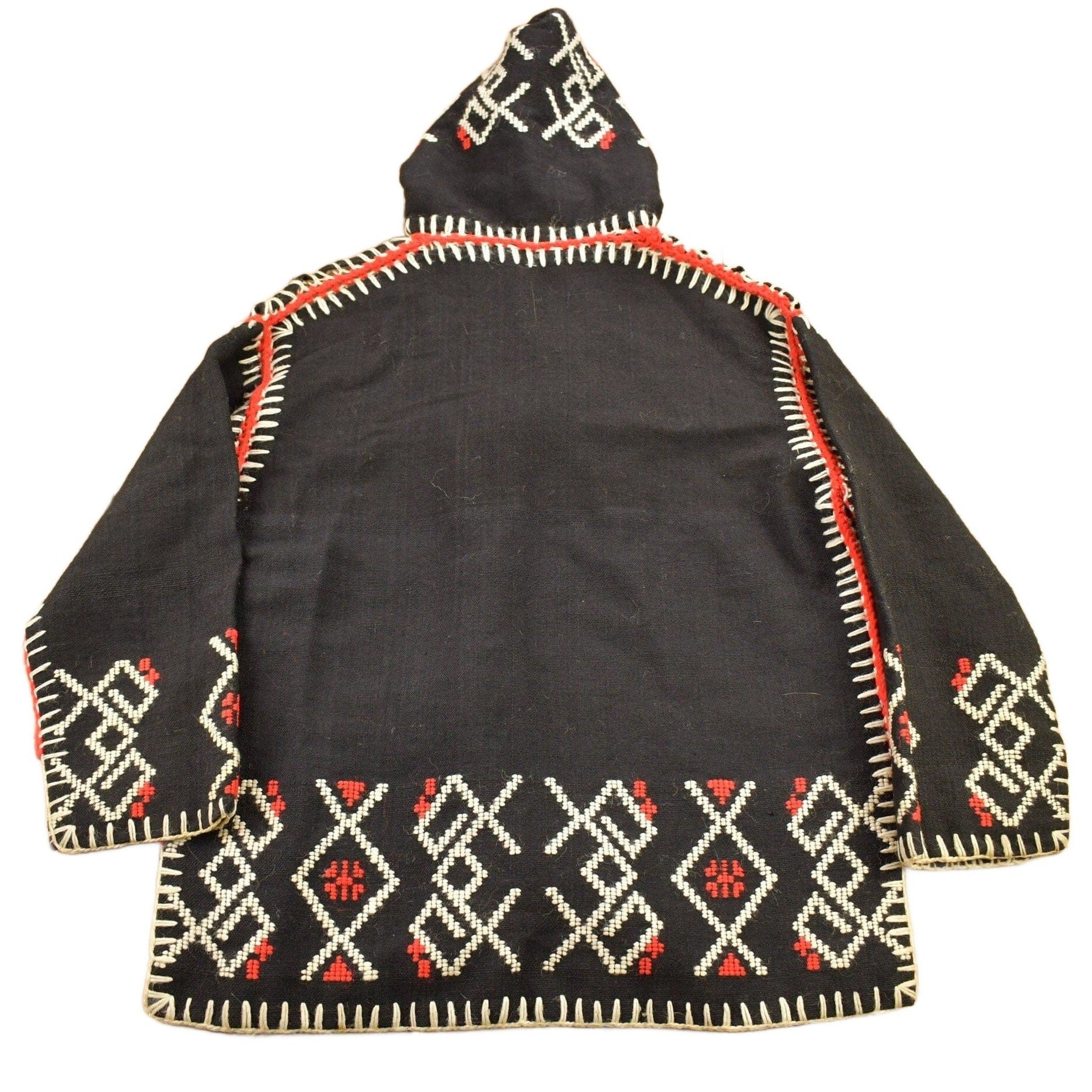 Other Clothing > Gender Neutral Adult Clothing > Hoodies & Sweatshirts > Sweatshirts Vintage 1940s Mexican Embroidered Souvenir Jacket Men's Large