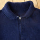 Other Clothing > Gender Neutral Adult Clothing > Hoodies & Sweatshirts > Sweatshirts Vintage 1950s Hand-Knit Blank Navy Blue Cowichan Sweater Men's Medium