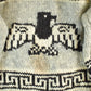 Other Clothing > Gender Neutral Adult Clothing > Hoodies & Sweatshirts > Sweatshirts Vintage 1960s 1970s Hand-Knit Eagle Theme Cowichan Sweater Men's Small