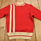Other Clothing > Gender Neutral Adult Clothing > Hoodies & Sweatshirts > Sweatshirts Vintage 1960s Barry Collegiate Knitted Crewneck Sweater Men's Small