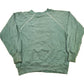 Other Clothing > Gender Neutral Adult Clothing > Hoodies & Sweatshirts > Sweatshirts Vintage 1960s Blank Faded Forest Green Crewneck Sweatshirt Men's XS