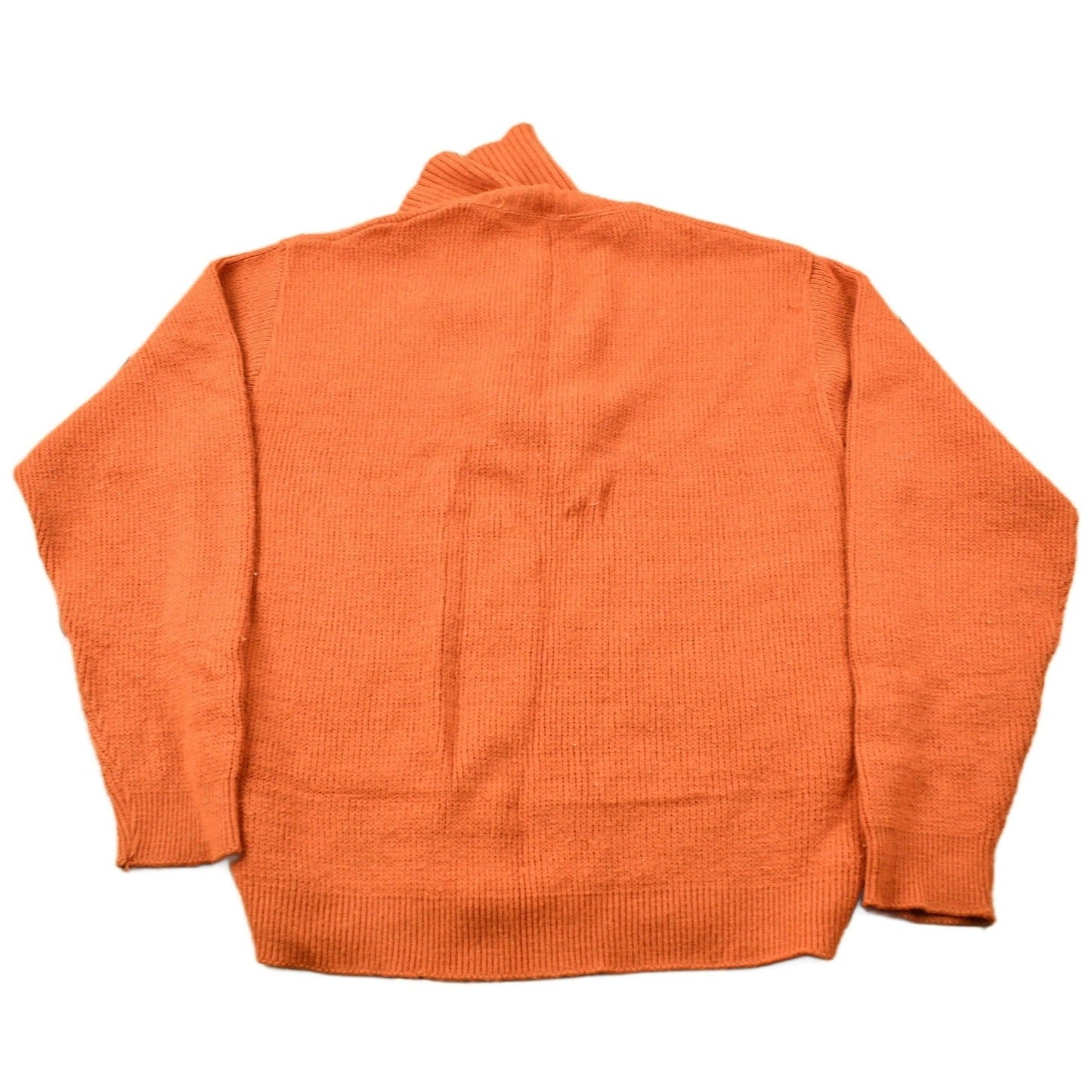 Other Clothing > Gender Neutral Adult Clothing > Hoodies & Sweatshirts > Sweatshirts Vintage 1970s Heritage Sportswear Knitted Quarter Button Sweater Men's XL
