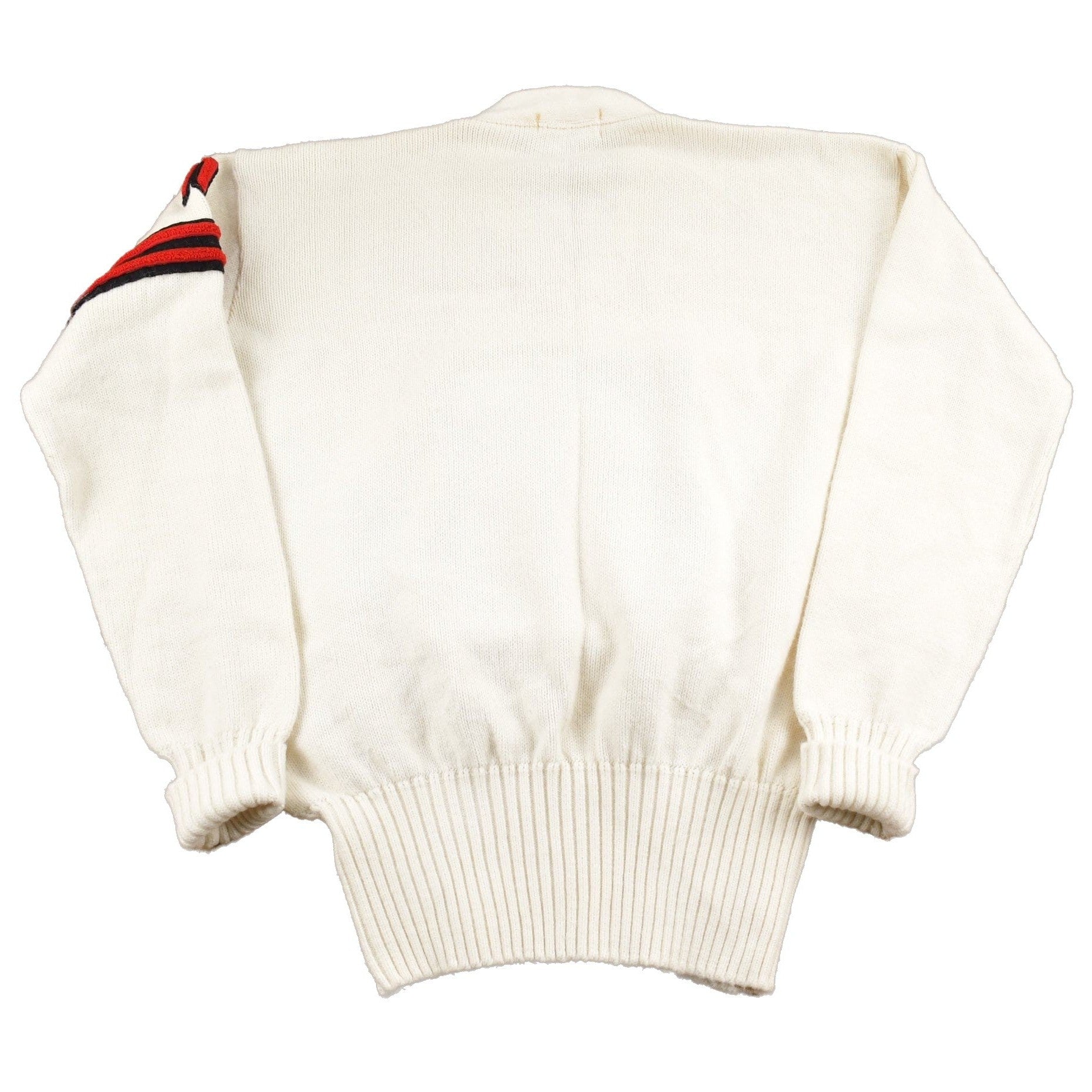 Other Clothing > Gender Neutral Adult Clothing > Hoodies & Sweatshirts > Sweatshirts Vintage 1971 100% Wool Collegiate Varsity Style Knit Sweater Athletic True Vintage / Made In USA / Burean Holloway