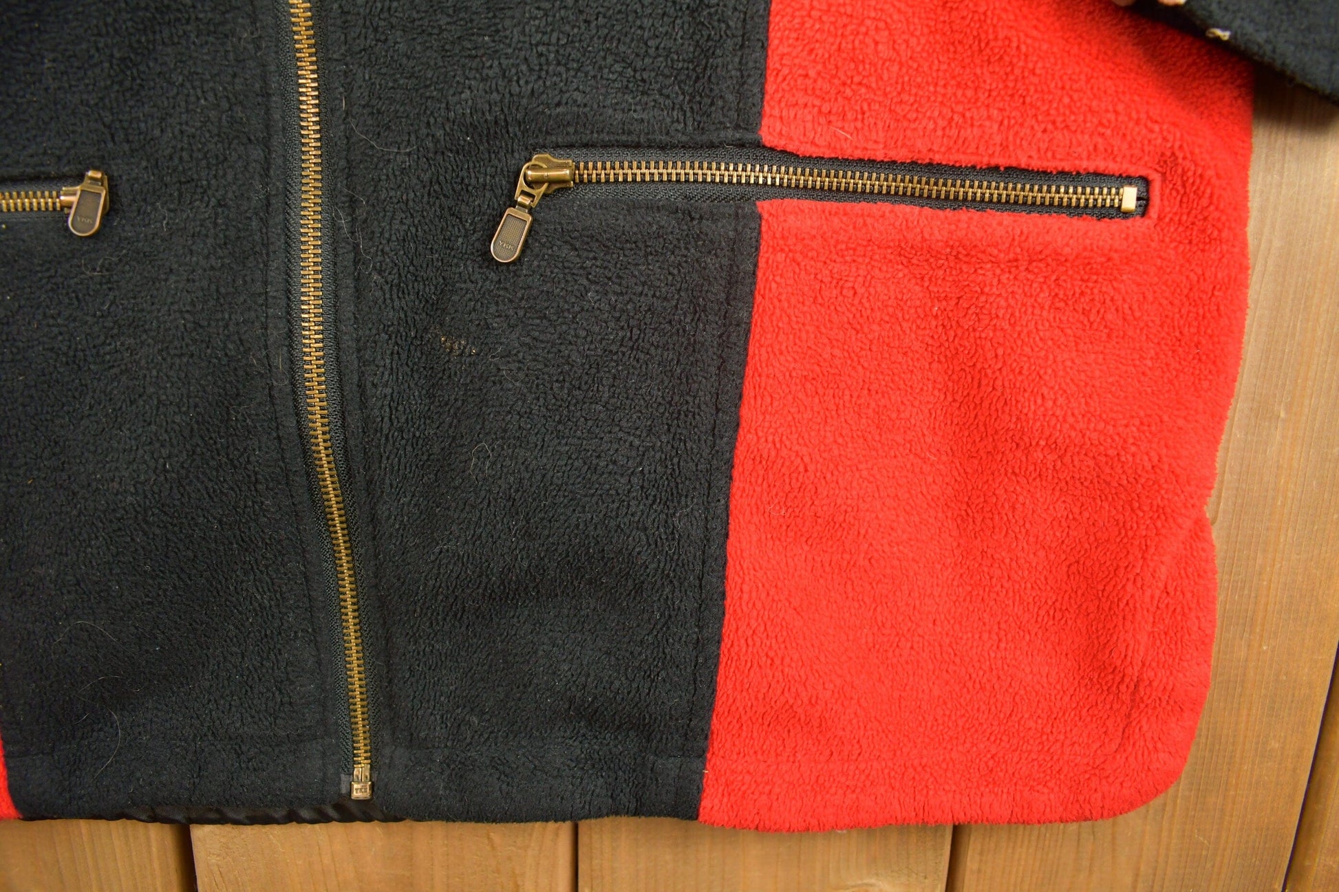 Other Clothing > Gender Neutral Adult Clothing > Hoodies & Sweatshirts > Sweatshirts Vintage 1980s Blue Skys Quarter Zip Fleece Sweater Women's Large