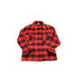 Other Clothing > Gender Neutral Adult Clothing > Hoodies & Sweatshirts > Sweatshirts Vintage 1980s Buffalo Plaid Wool Button Up Shirt Men's Medium