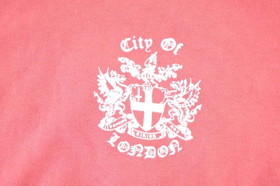 Other Clothing > Gender Neutral Adult Clothing > Hoodies & Sweatshirts > Sweatshirts Vintage 1980s City Of London Crewneck Sweatshirt Mens XL