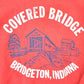 Other Clothing > Gender Neutral Adult Clothing > Hoodies & Sweatshirts > Sweatshirts Vintage 1980s Covered Bridge Bridgeton Indiana Outdoorsman Crewneck Sweatshirt Mens L