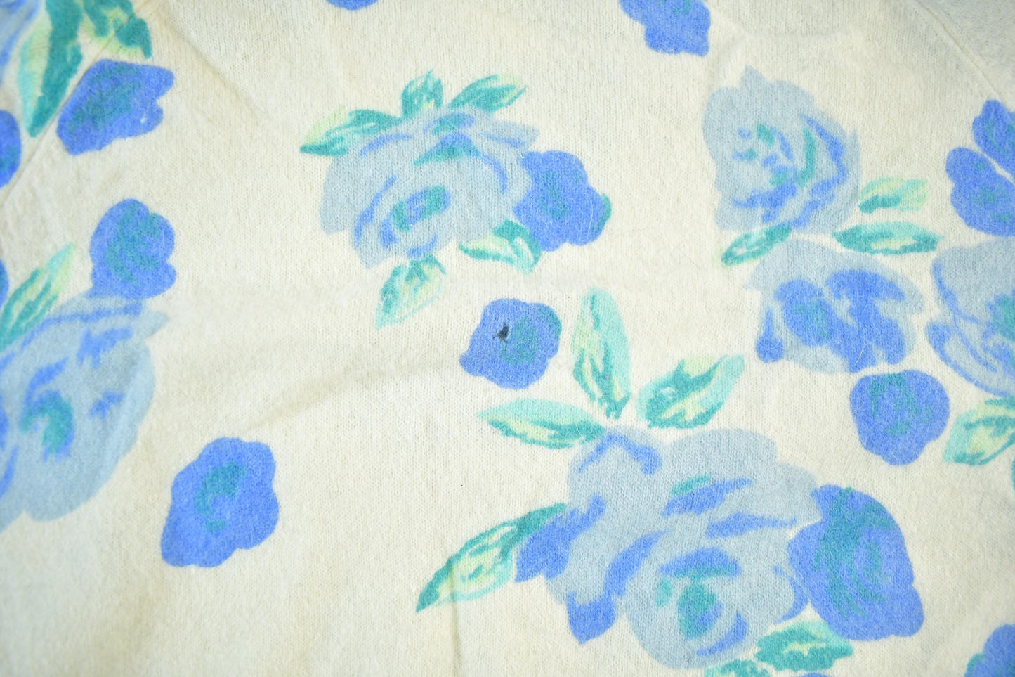 Other Clothing > Gender Neutral Adult Clothing > Hoodies & Sweatshirts > Sweatshirts Vintage 1980s Fennwright & Manson Floral Knit Sweater Women's S