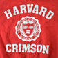 Other Clothing > Gender Neutral Adult Clothing > Hoodies & Sweatshirts > Sweatshirts Vintage 1980s Harvard Crimson University Collegiate Crewneck Men's Large/ Embroidered / NCAA Sweatshirt / Sportswear / Americana