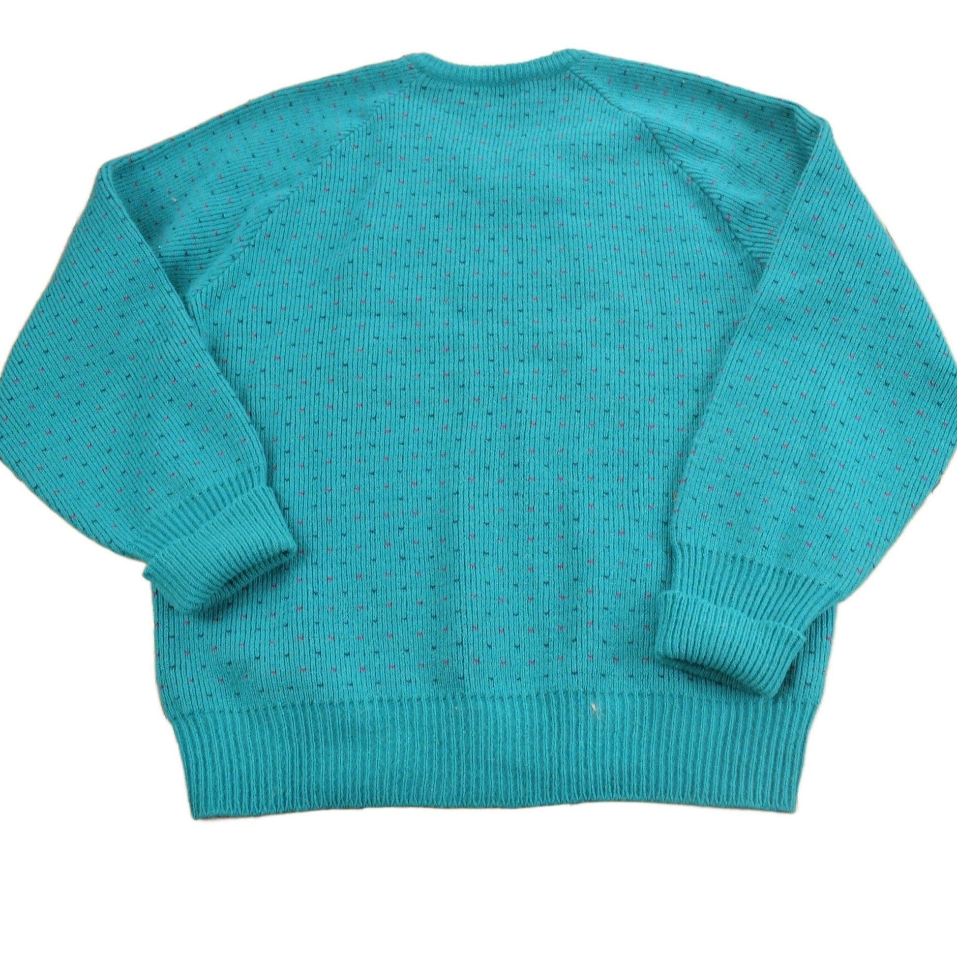 Other Clothing > Gender Neutral Adult Clothing > Hoodies & Sweatshirts > Sweatshirts Vintage 1980s Ingo Blank V-Neck Knit Sweater Men's Medium