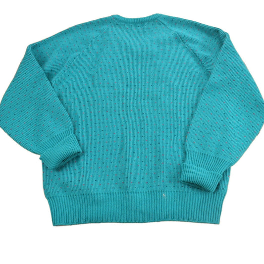 Other Clothing > Gender Neutral Adult Clothing > Hoodies & Sweatshirts > Sweatshirts Vintage 1980s Ingo Blank V-Neck Knit Sweater Men's Medium