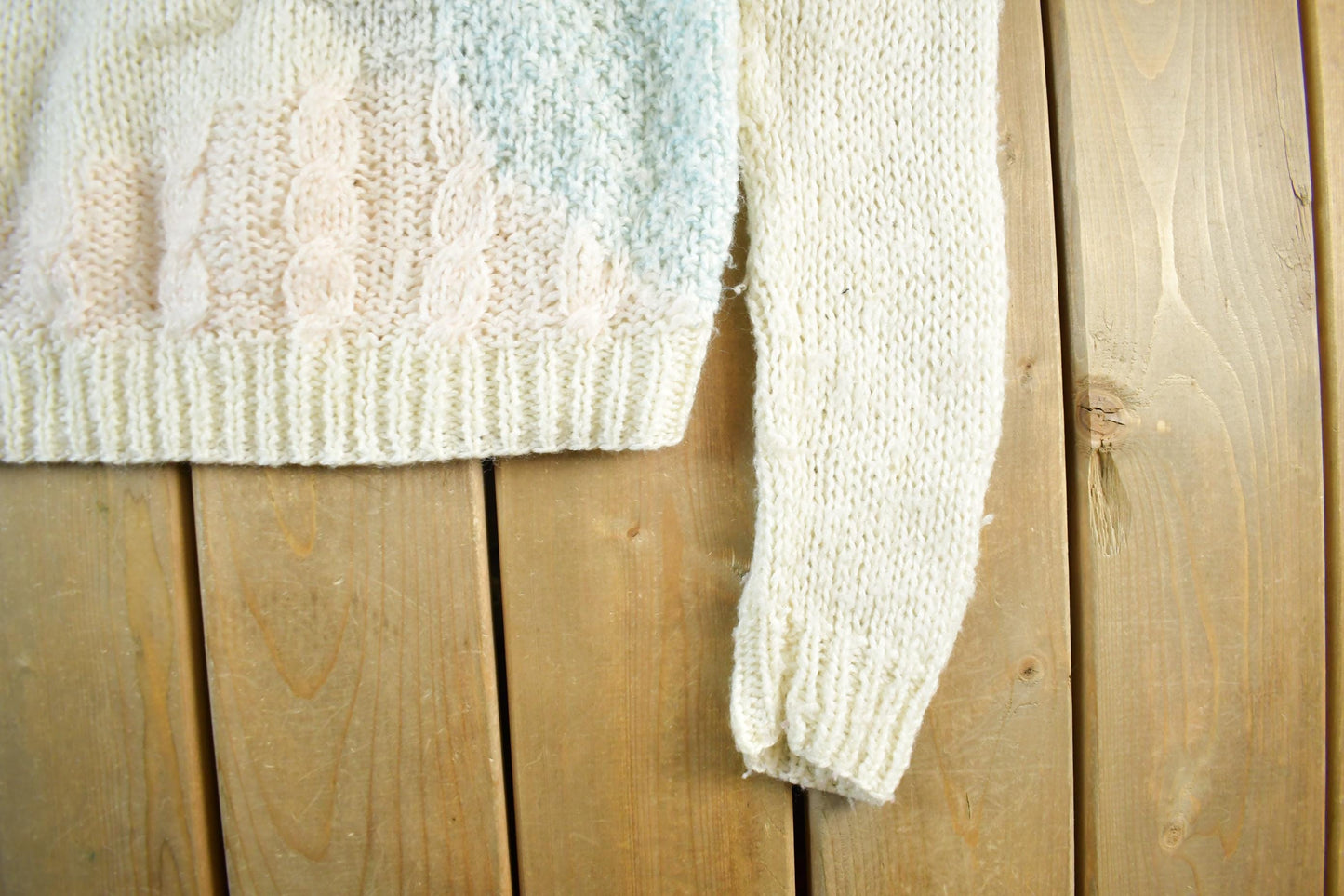 Other Clothing > Gender Neutral Adult Clothing > Hoodies & Sweatshirts > Sweatshirts Vintage 1980s Kitty Hawk Knit Sweater Women's M