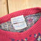 Other Clothing > Gender Neutral Adult Clothing > Hoodies & Sweatshirts > Sweatshirts Vintage 1980s Mark Honors All Over Pattern Knitted Crewneck Sweater Men's Large