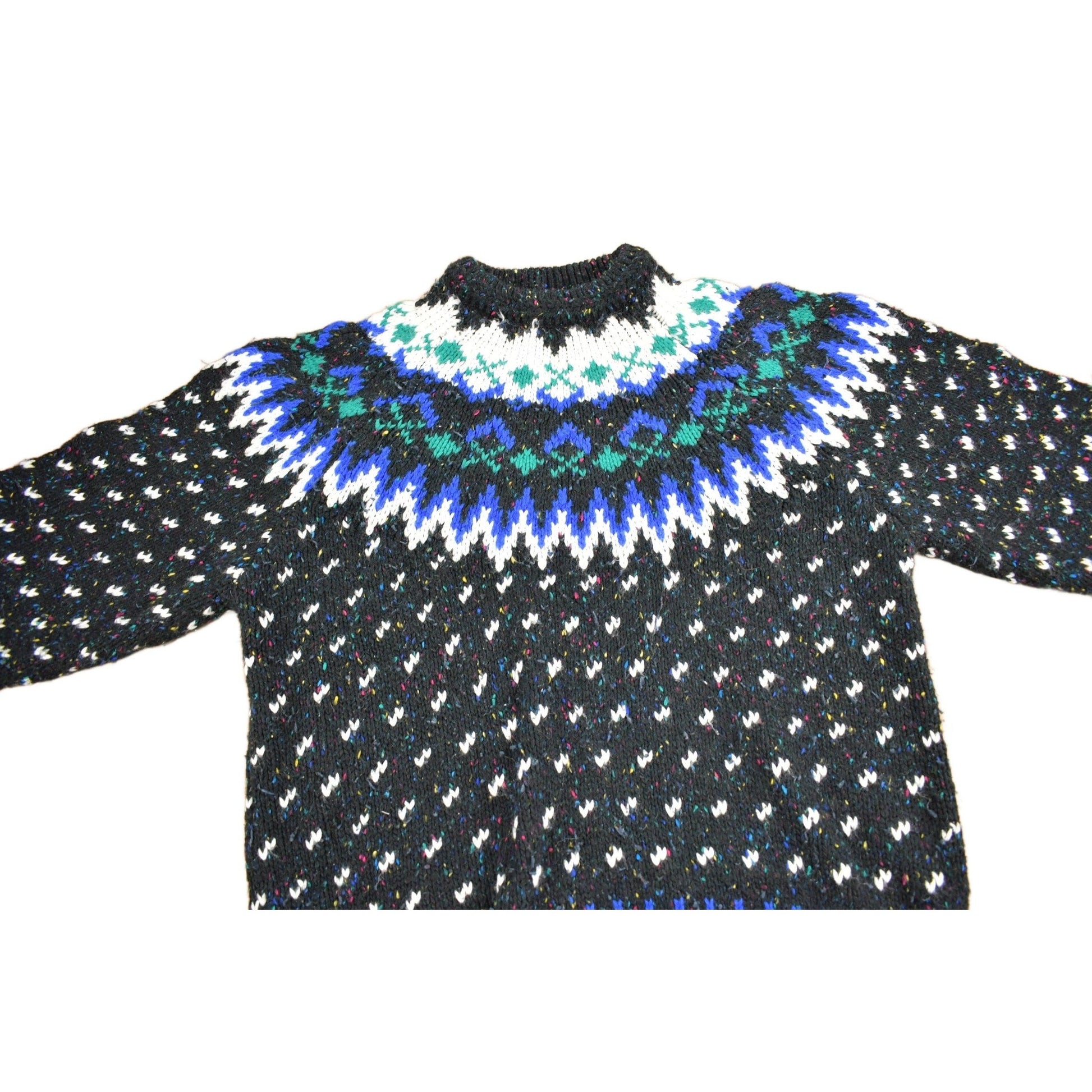 Other Clothing > Gender Neutral Adult Clothing > Hoodies & Sweatshirts > Sweatshirts Vintage 1980s Peter England Knit Sweater Men's Medium