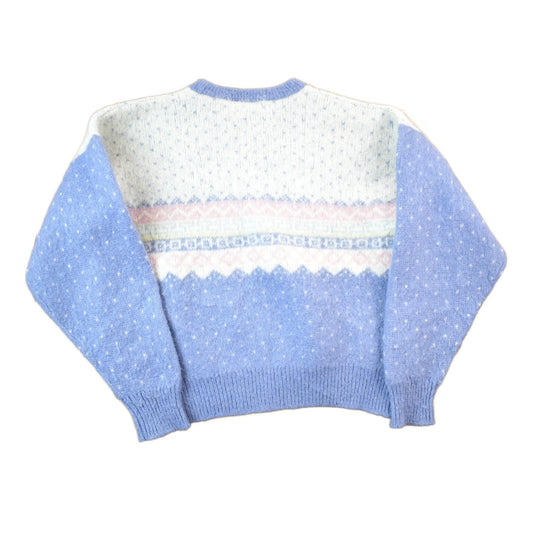 Other Clothing > Gender Neutral Adult Clothing > Hoodies & Sweatshirts > Sweatshirts Vintage 1980s Samband Of Iceland 100% Wool Knit Sweater Men's Large