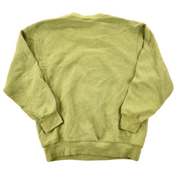 Other Clothing > Gender Neutral Adult Clothing > Hoodies & Sweatshirts > Sweatshirts Vintage 1980s Screaming Eagles Patriot Olive Crewneck Sweatshirt Men's M