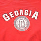 Other Clothing > Gender Neutral Adult Clothing > Hoodies & Sweatshirts > Sweatshirts Vintage 1980s University of Georgia Graphic Collegiate Crewneck Men's Large/ Collegiate / NCAA Sweatshirt / Sportswear / Americana / 80s Georgia