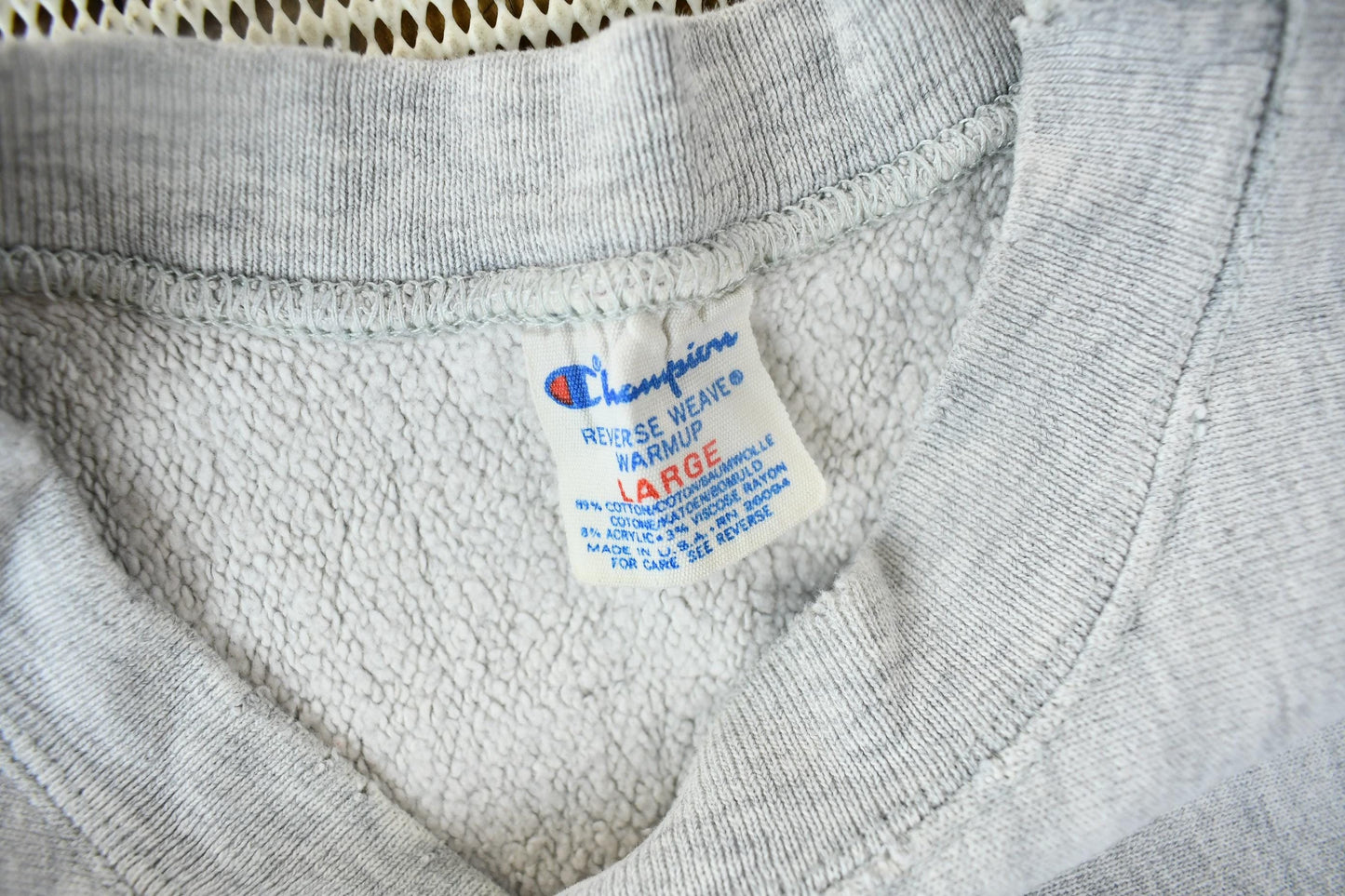 Other Clothing > Gender Neutral Adult Clothing > Hoodies & Sweatshirts > Sweatshirts Vintage 1980s University Of Michigan Champion Reverse Weave Warmup Crewneck / Made In USA / NCAA Sweatshirt / Sportswear / Vintage Champion