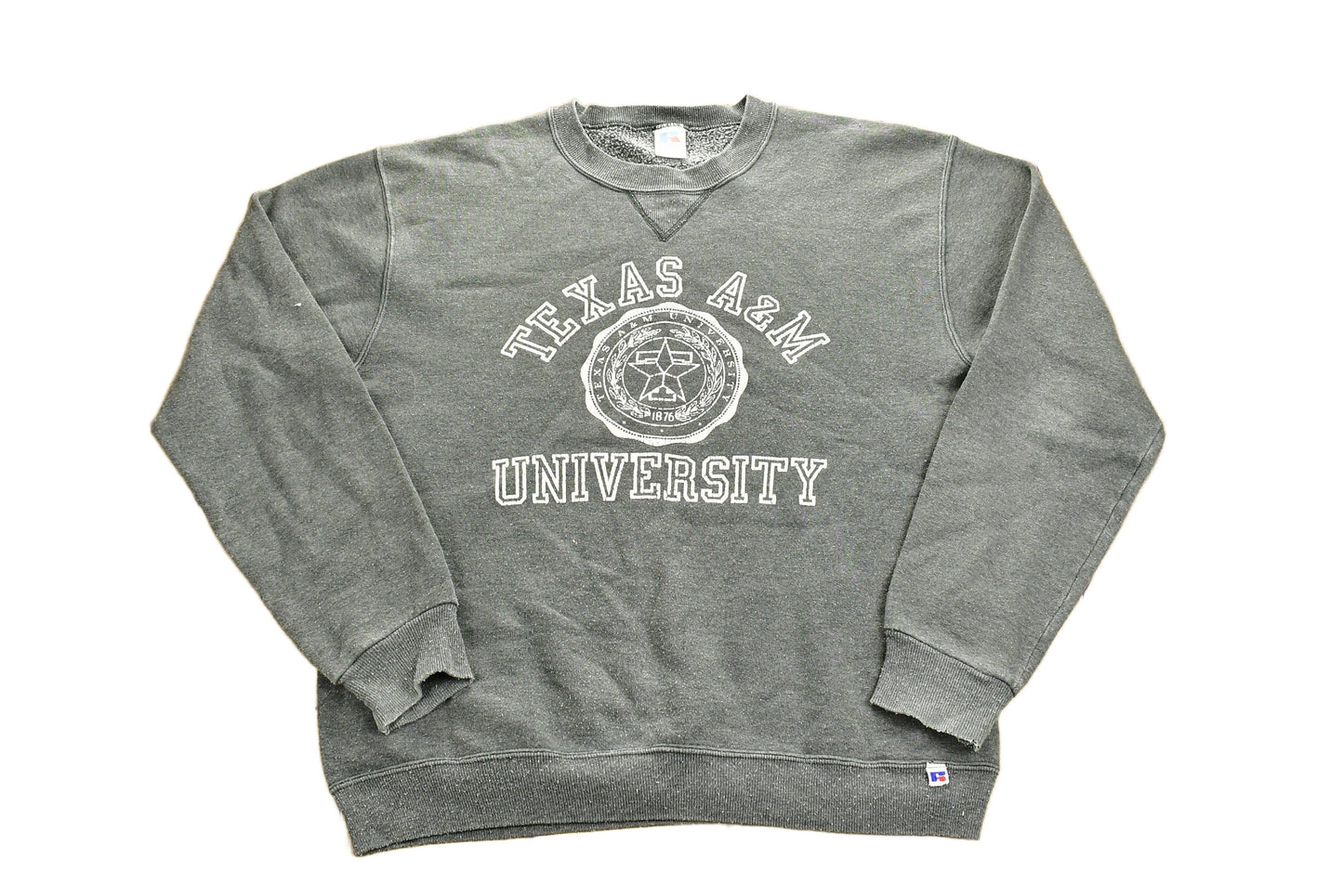 Other Clothing > Gender Neutral Adult Clothing > Hoodies & Sweatshirts > Sweatshirts Vintage 1980s University of Texas A&M Collegiate Crewneck / Russell Athletics / Made In USA / NCAA Sweatshirt / Sportswear / Americana
