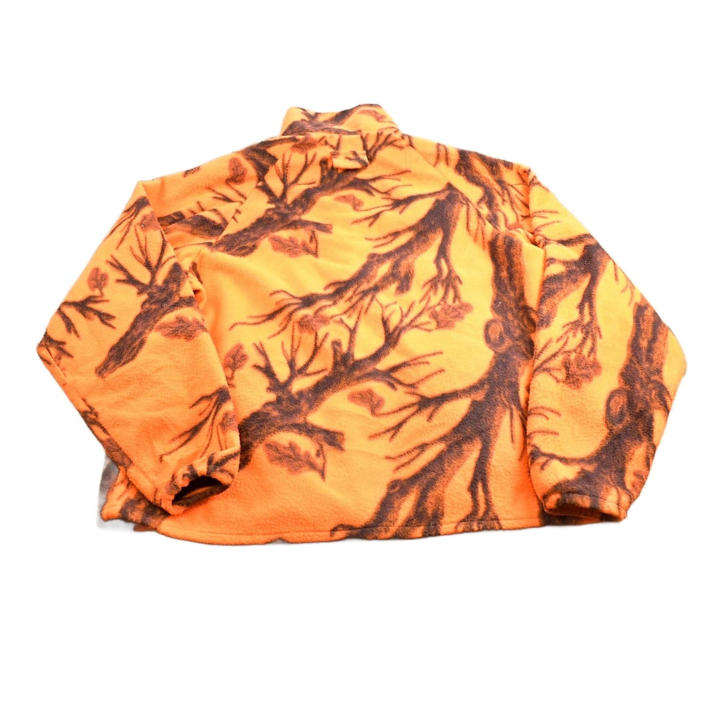 Other Clothing > Gender Neutral Adult Clothing > Hoodies & Sweatshirts > Sweatshirts Vintage 1980s Whitewater Outdoors Hunting Fleece Button Up Sweater Men's XL