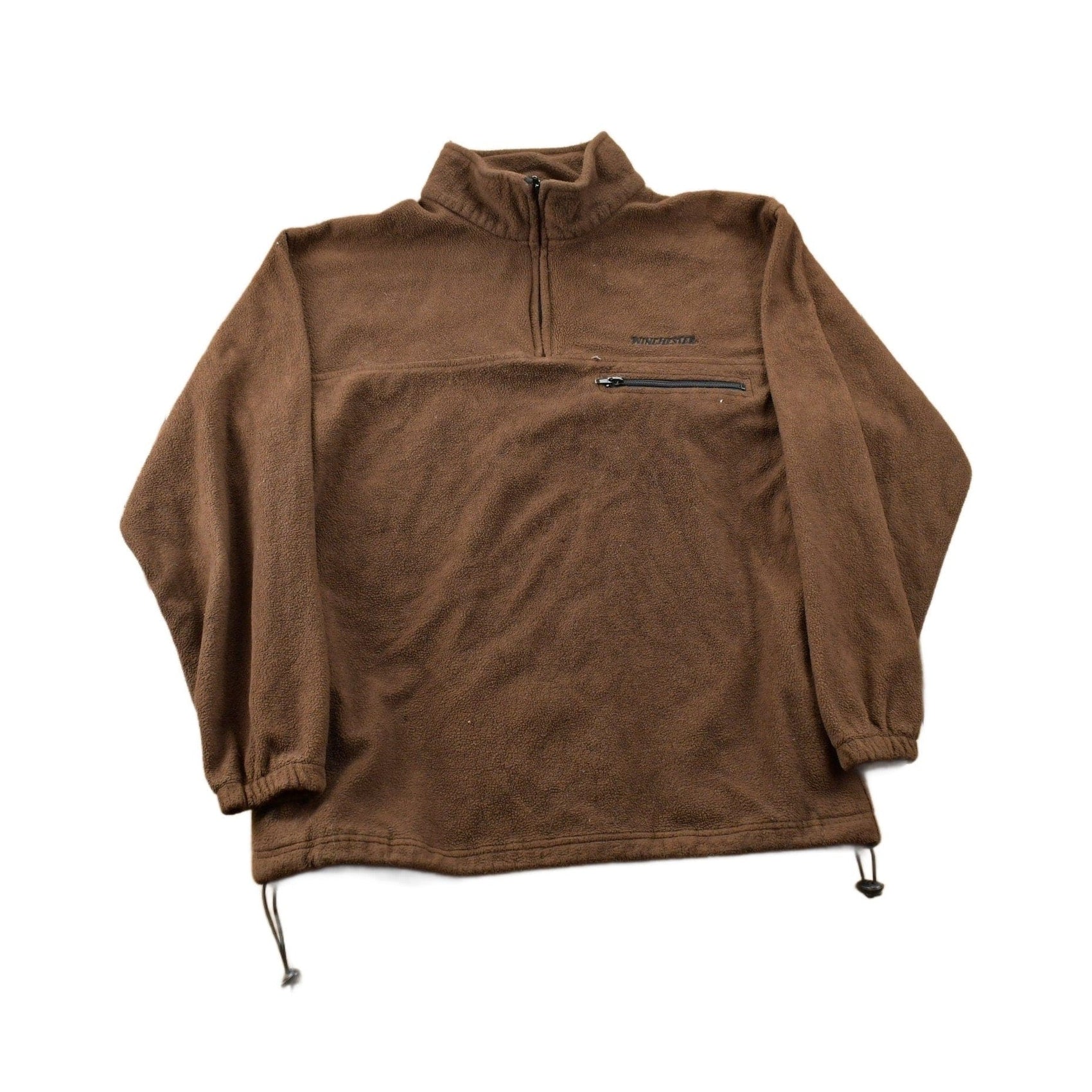 Other Clothing > Gender Neutral Adult Clothing > Hoodies & Sweatshirts > Sweatshirts Vintage 1980s Winchester Fleece Sweater Men's Large