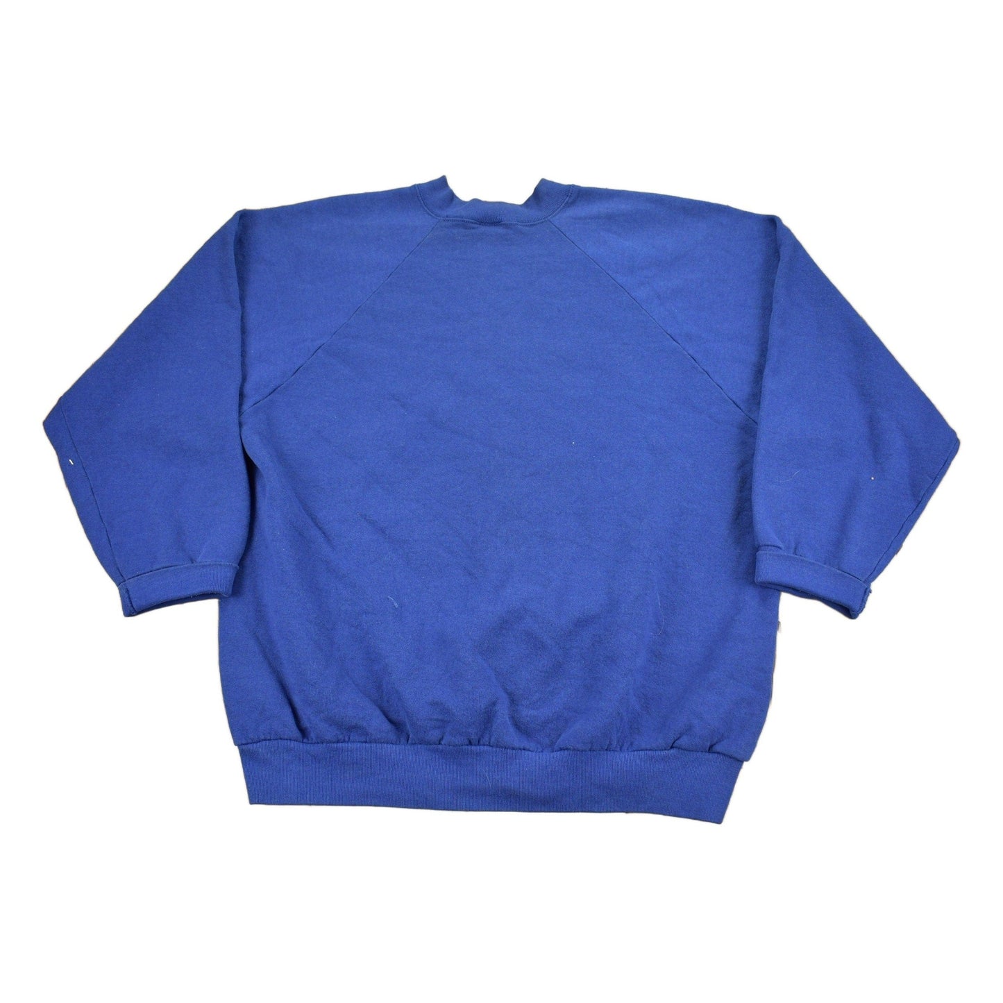 Other Clothing > Gender Neutral Adult Clothing > Hoodies & Sweatshirts > Sweatshirts Vintage 1980s Wolf Theme Graphic Raglan Crewneck Men's Large