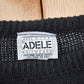 Other Clothing > Gender Neutral Adult Clothing > Hoodies & Sweatshirts > Sweatshirts Vintage 1990s Adele Knitted Crewneck Sweater Men's Medium