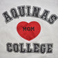 Other Clothing > Gender Neutral Adult Clothing > Hoodies & Sweatshirts > Sweatshirts Vintage 1990s Aquinas College Collegiate Mom Crewneck / Vintage Aquinas College / Sportswear / Americana / Raglan Crewneck
