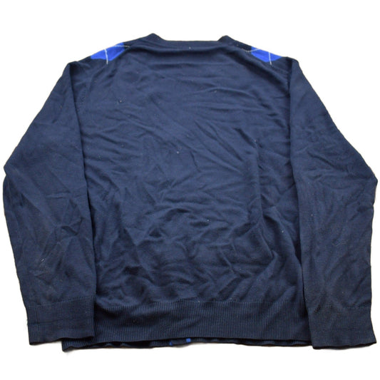 Other Clothing > Gender Neutral Adult Clothing > Hoodies & Sweatshirts > Sweatshirts Vintage 1990s Arnold Palmer Argyle Cardigan Sweater