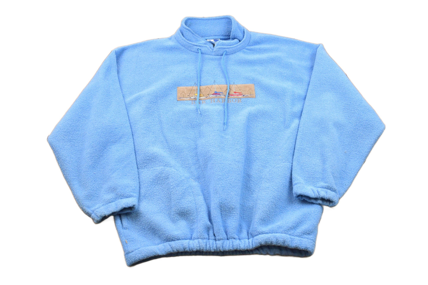 Other Clothing > Gender Neutral Adult Clothing > Hoodies & Sweatshirts > Sweatshirts Vintage 1990s Arts Unlimited Bar Harbor Fleece Pullover Sweater Men's XL/ Made in USA / Sportswear / 90s Crewneck / Streetwear / Athleisure / Hiking