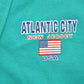 Other Clothing > Gender Neutral Adult Clothing > Hoodies & Sweatshirts > Sweatshirts Vintage 1990s Atlantic City New Jersey Cardigan Sweater Men's Medium