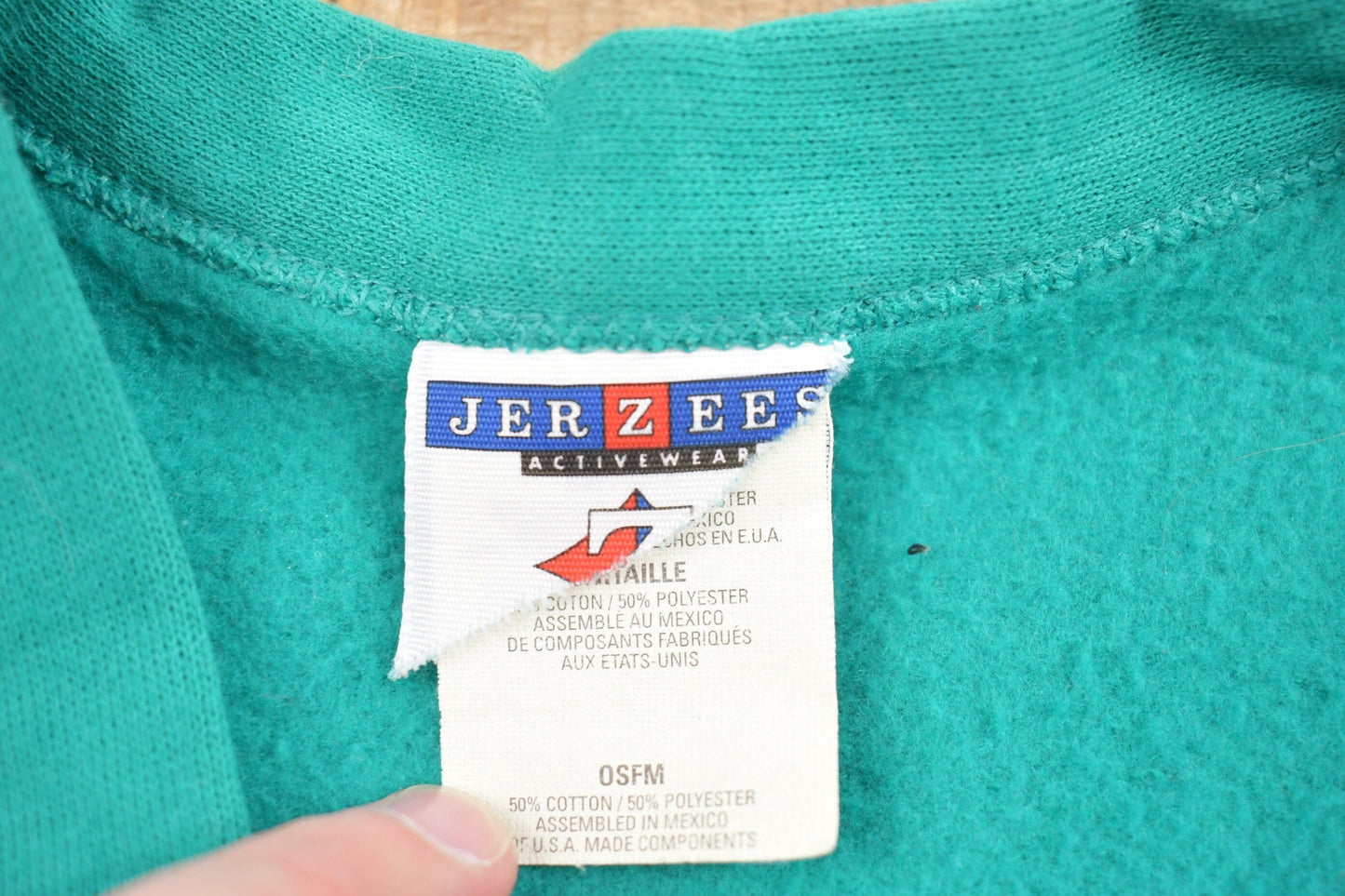 Other Clothing > Gender Neutral Adult Clothing > Hoodies & Sweatshirts > Sweatshirts Vintage 1990s Atlantic City New Jersey Cardigan Sweater Men's Medium