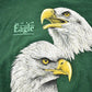 Other Clothing > Gender Neutral Adult Clothing > Hoodies & Sweatshirts > Sweatshirts Vintage 1990s Bald Eagle Screaming Eagle Crewneck Sweatshirt Men's XL
