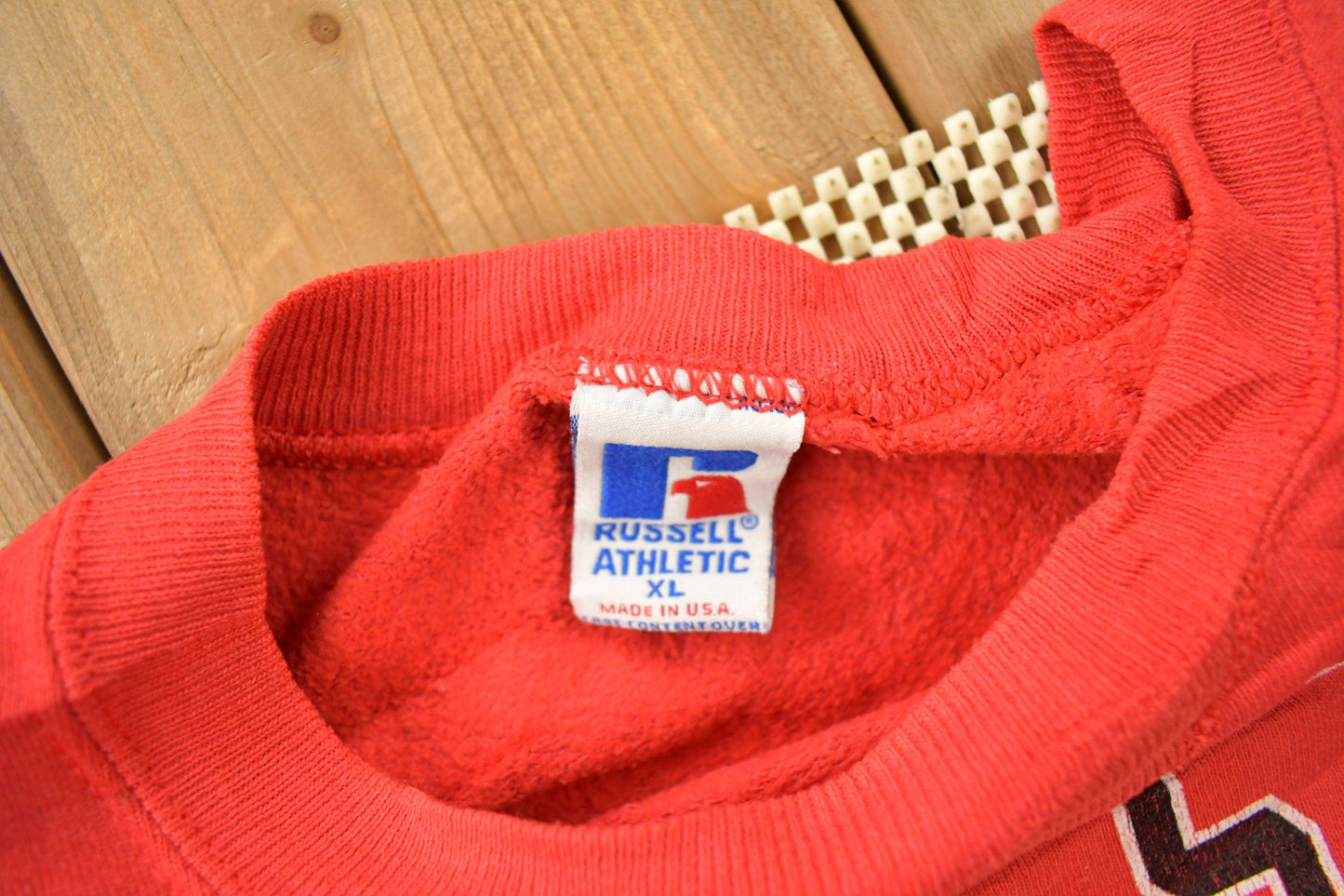 Other Clothing > Gender Neutral Adult Clothing > Hoodies & Sweatshirts > Sweatshirts Vintage 1990s Ball State University Collegiate Crewneck Men's XL