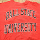 Other Clothing > Gender Neutral Adult Clothing > Hoodies & Sweatshirts > Sweatshirts Vintage 1990s Ball State University Collegiate Crewneck Men's XL