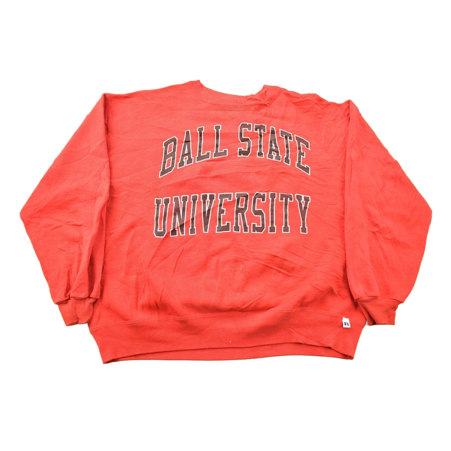 Other Clothing > Gender Neutral Adult Clothing > Hoodies & Sweatshirts > Sweatshirts Vintage 1990s Ball State University Collegiate Crewneck Men's XL