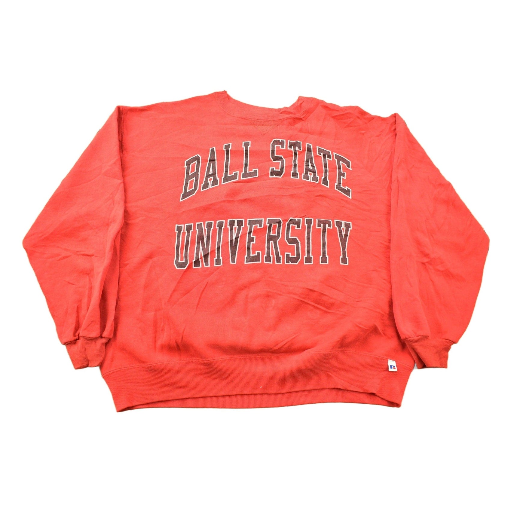 Other Clothing > Gender Neutral Adult Clothing > Hoodies & Sweatshirts > Sweatshirts Vintage 1990s Ball State University Collegiate Crewneck Men's XL