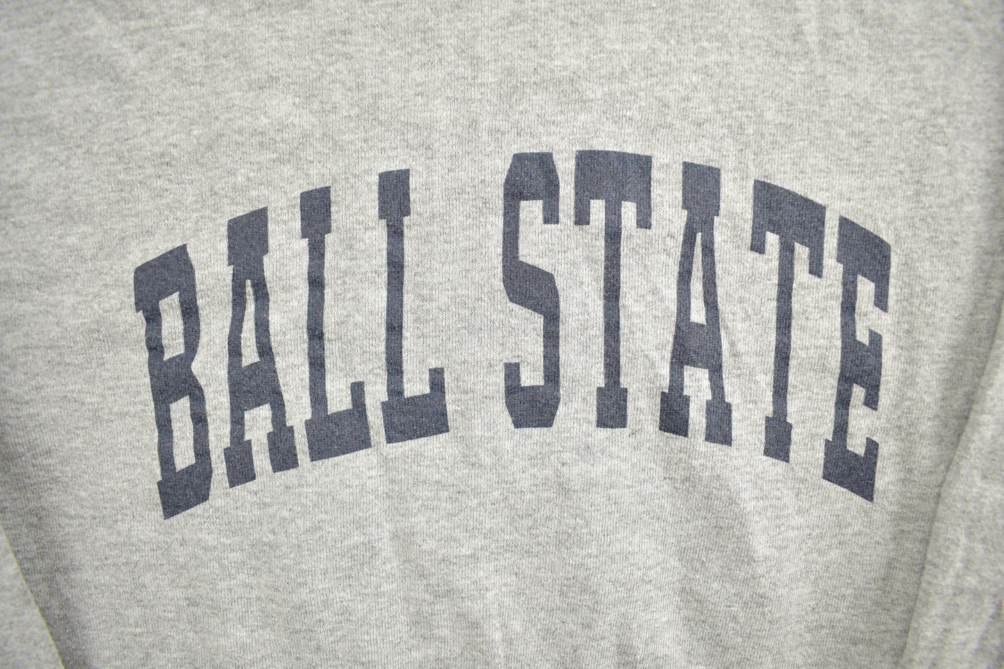 Other Clothing > Gender Neutral Adult Clothing > Hoodies & Sweatshirts > Sweatshirts Vintage 1990s Ball State University Muncie Indiana Collegiate Crewneck Men's Small/ Embroidered / NCAA Sweatshirt / Sportswear / Americana