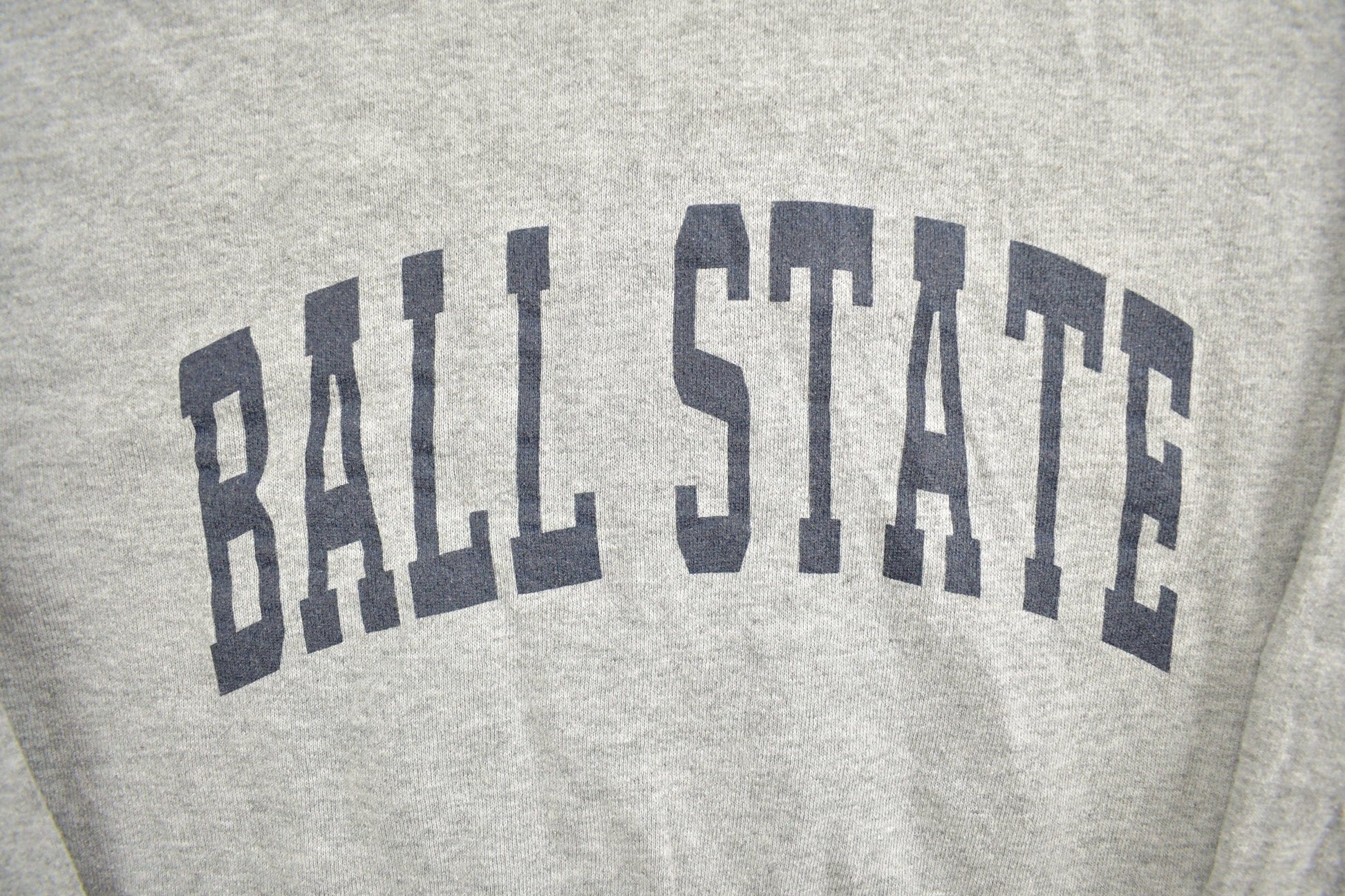 Other Clothing > Gender Neutral Adult Clothing > Hoodies & Sweatshirts > Sweatshirts Vintage 1990s Ball State University Muncie Indiana Collegiate Crewneck Men's Small/ Embroidered / NCAA Sweatshirt / Sportswear / Americana