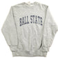 Other Clothing > Gender Neutral Adult Clothing > Hoodies & Sweatshirts > Sweatshirts Vintage 1990s Ball State University Muncie Indiana Collegiate Crewneck Men's Small/ Embroidered / NCAA Sweatshirt / Sportswear / Americana