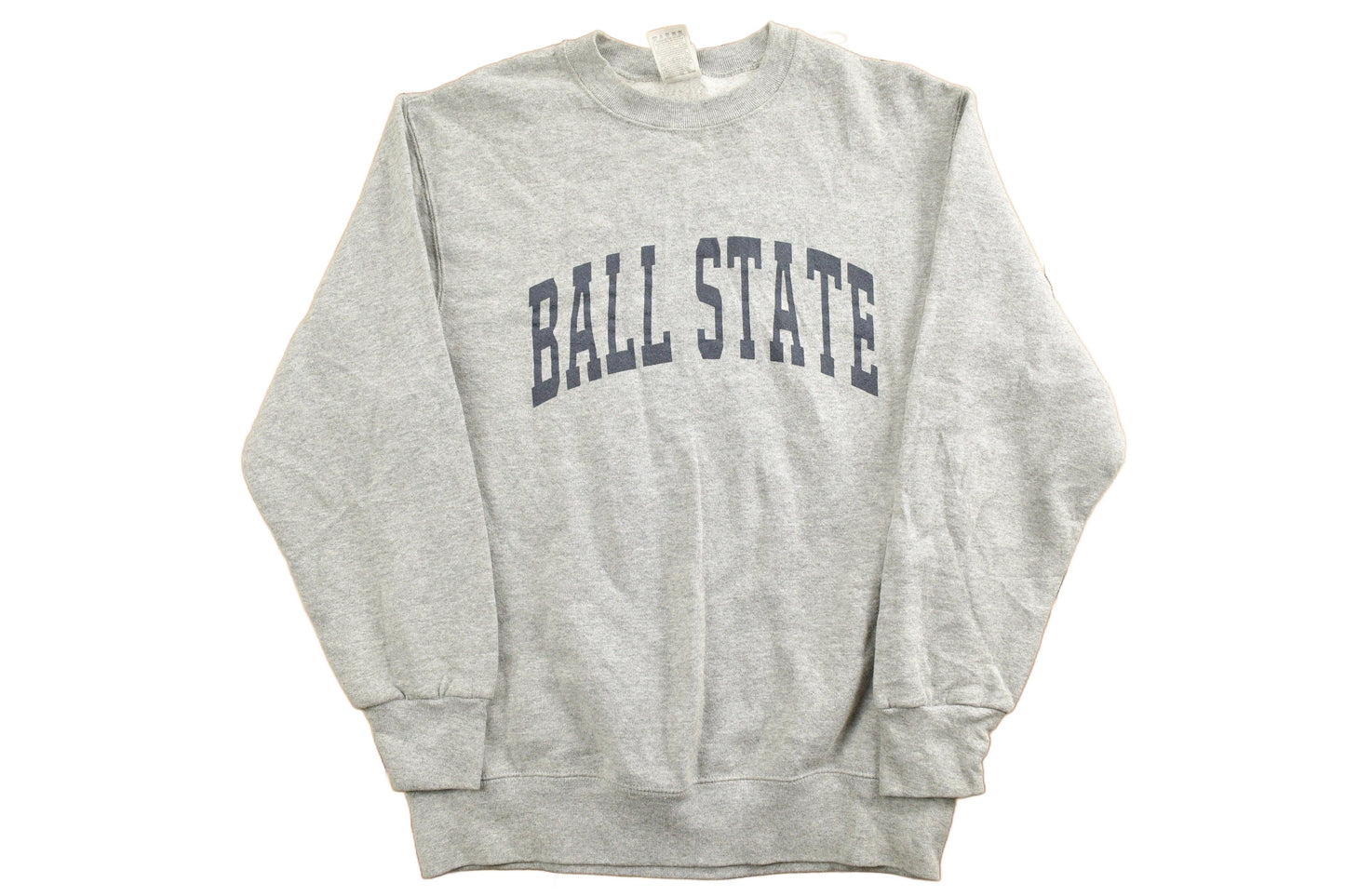 Other Clothing > Gender Neutral Adult Clothing > Hoodies & Sweatshirts > Sweatshirts Vintage 1990s Ball State University Muncie Indiana Collegiate Crewneck Men's Small/ Embroidered / NCAA Sweatshirt / Sportswear / Americana