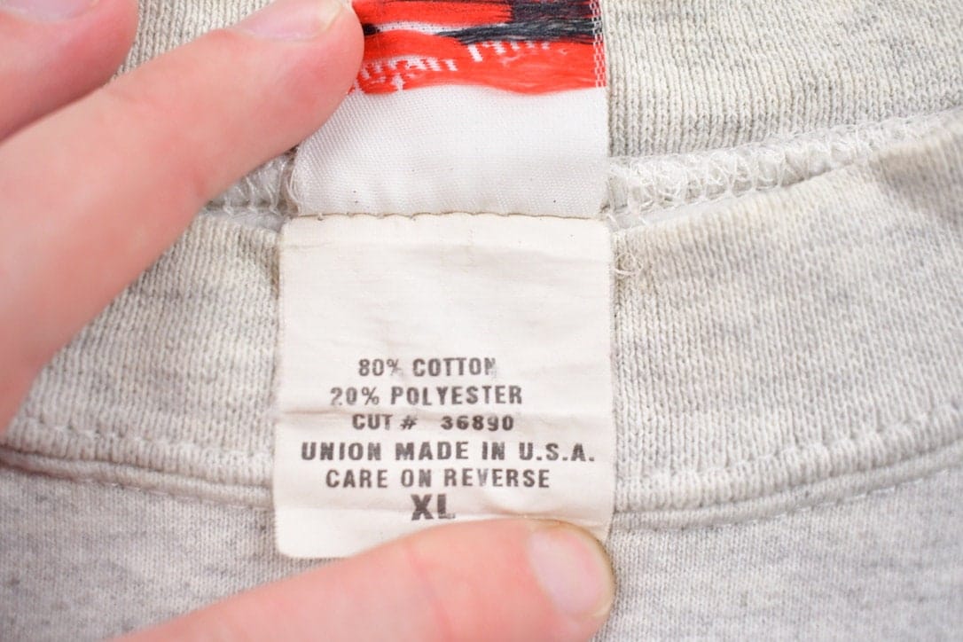 Other Clothing > Gender Neutral Adult Clothing > Hoodies & Sweatshirts > Sweatshirts Vintage 1990s BCTGM Number 19 Union Canada Crewneck Sweatshirt Men's XL