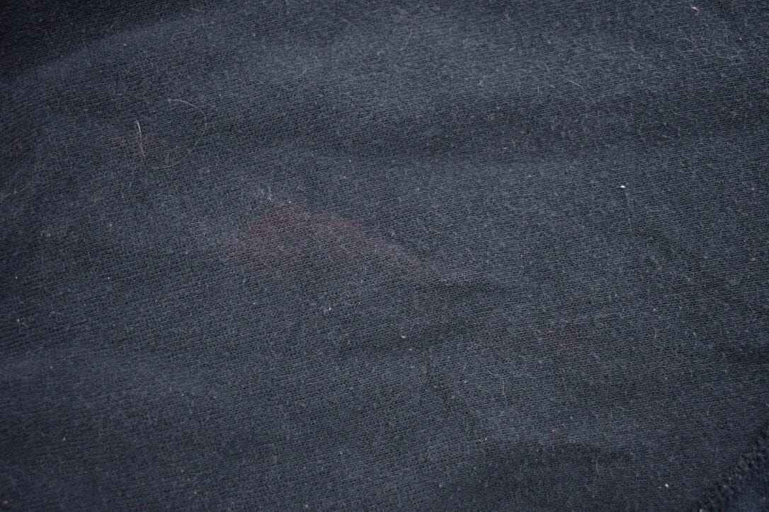 Other Clothing > Gender Neutral Adult Clothing > Hoodies & Sweatshirts > Sweatshirts Vintage 1990s Blank Black Crewneck Sweatshirt Men's XL