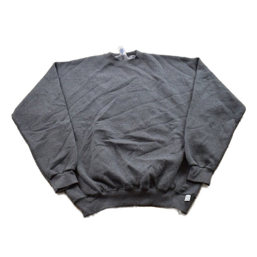 Other Clothing > Gender Neutral Adult Clothing > Hoodies & Sweatshirts > Sweatshirts Vintage 1990s Blank Crewneck Sweatshirt Men's Large/ 90s Crewneck / Made In USA / Essential / Streetwear / 90s Blank / Grey Crewneck / Discus Athletic